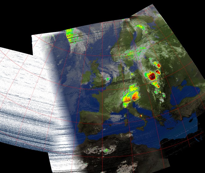 Composite MCIR-precip